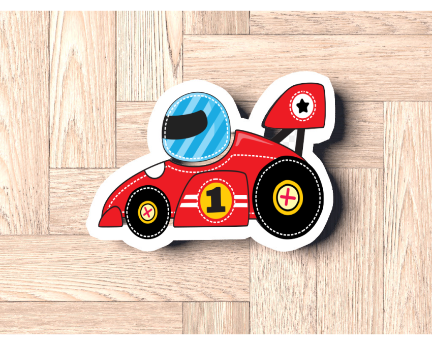 Cute Race Car Cookie Cutter. Car Cookie Cutter. Birthday Cookie Cutter
