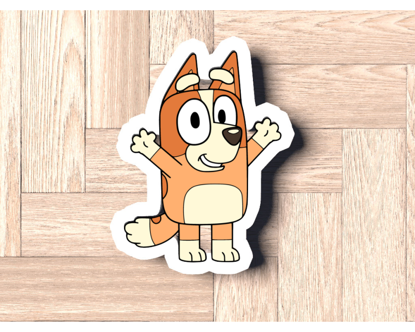 Bingo Cookie Cutter. Disney cookie cutter. Bluey Cookie Cutter