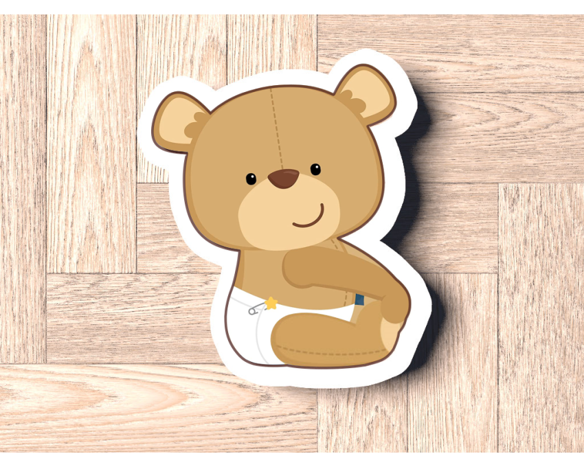 Baby  Bear Cookie Cutter. Cartoon Cookie Cutter