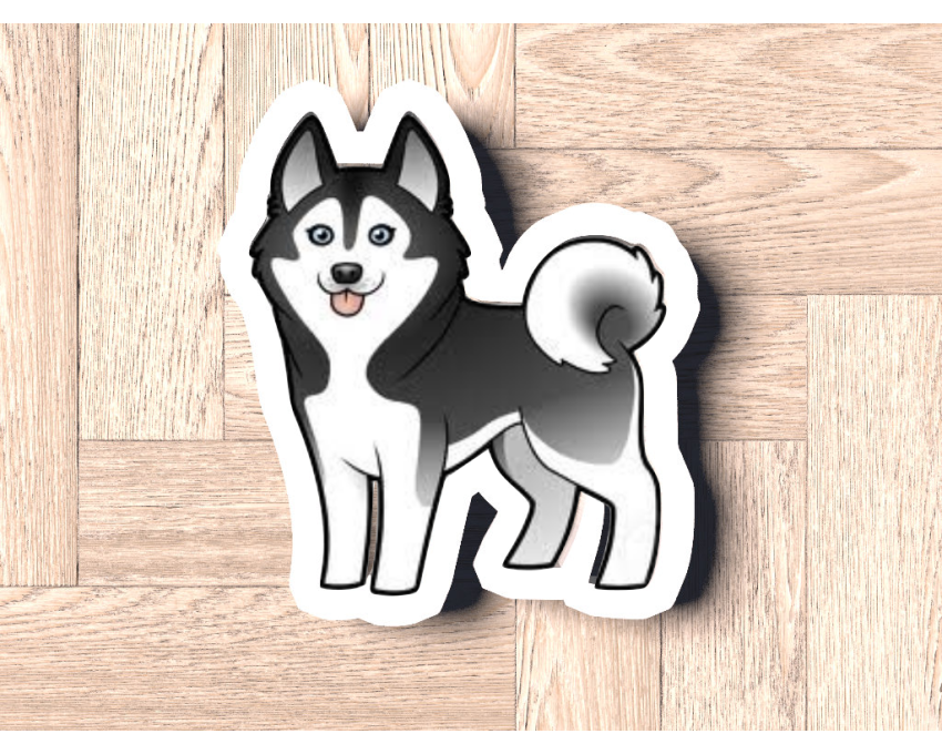 Alaskan Malamute Cookie Cutter. Husky Cookie Cutter. Dog Cookie Cutter