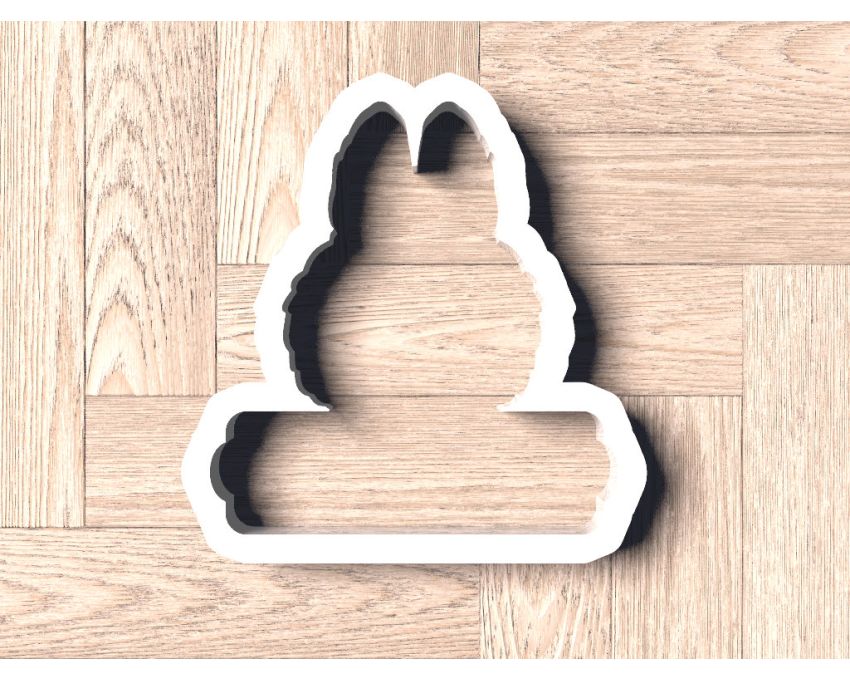 Labubu Name Plaque Cookie Cutter. Custom  POP Mart Cookie Cutter.