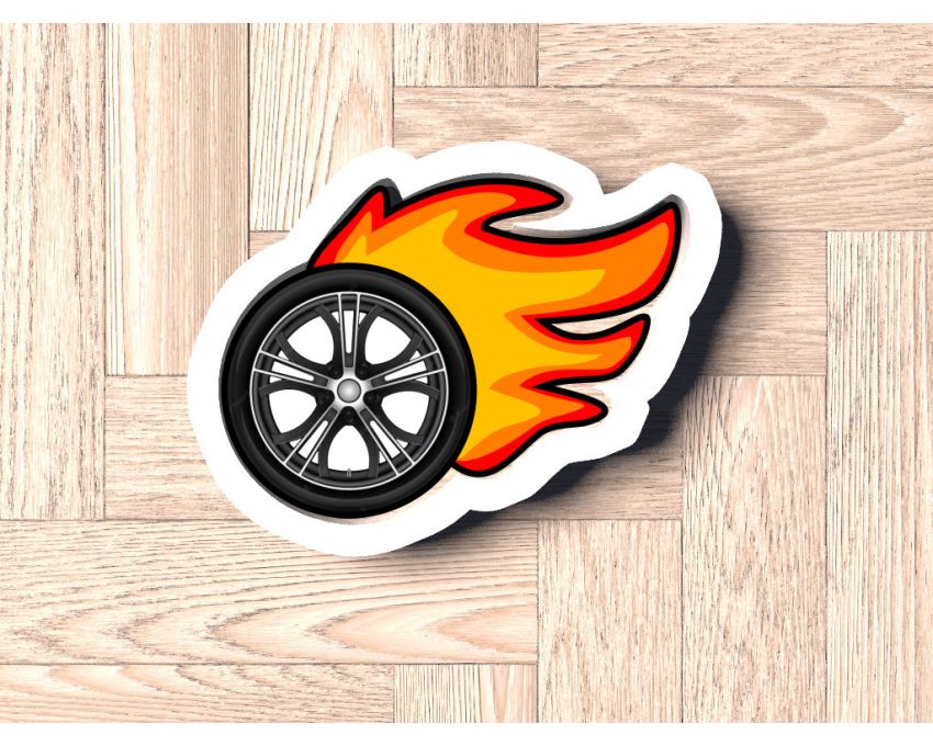 Hot Wheels Cookie Cutter. Tire On Fire Cookie Cutter. Race Car Cookie Cutter. 3D Printed. Baking Gifts. Custom Cookies