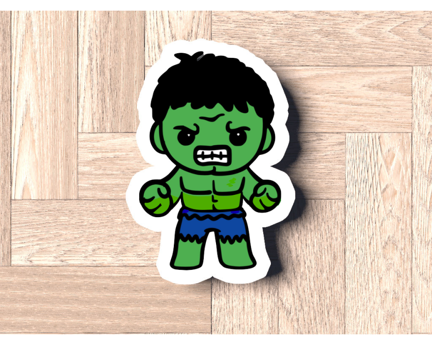 Hulk Baby Cookie Cutter. Super Hero Cookie Cutter