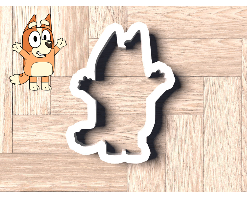 Bingo Cookie Cutter. Disney cookie cutter. Bluey Cookie Cutter