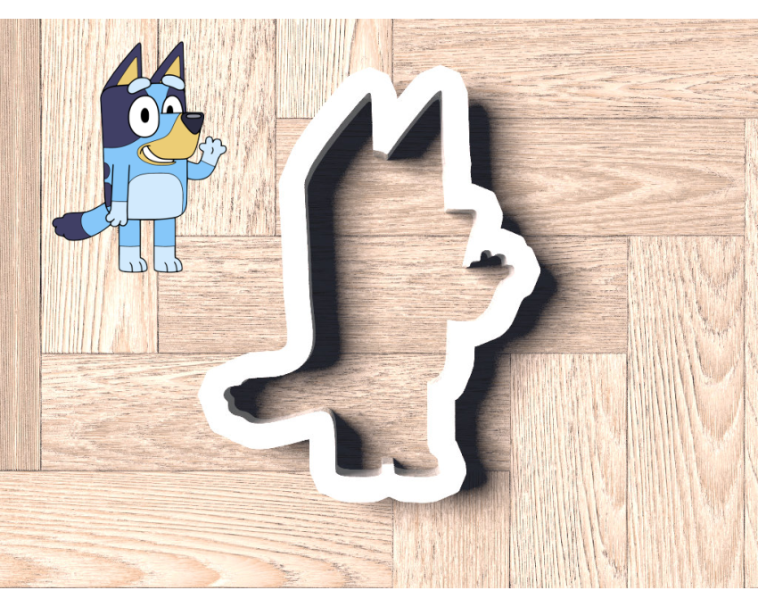 Bluey Cookie Cutter. Disney cookie cutter. 