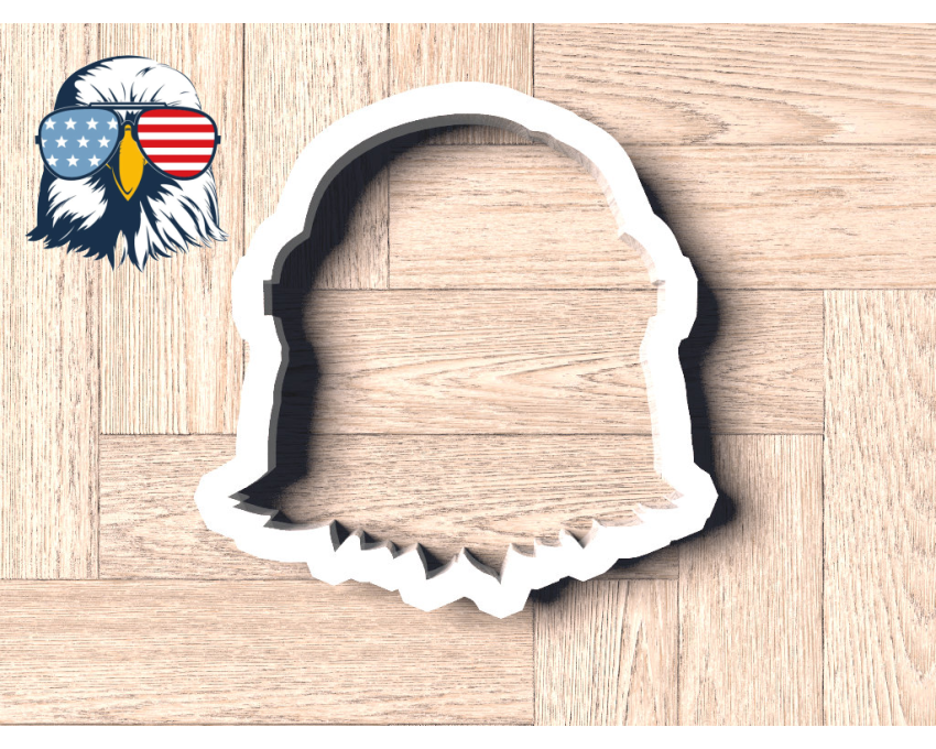 Patriotic Eagle Cookie Cutter. American Eagle Cookie Cutter. Independence Day Cookie Cutter. 3D Printed. Baking Gifts. Custom Cookies