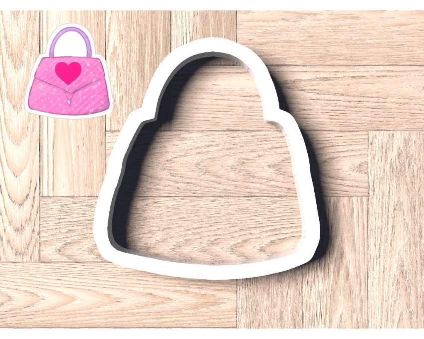 Barbie Purse Cookie Cutter. Barbie Cookie Cutter. Girl Purse Cookie Cutter