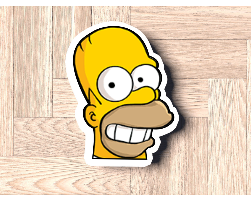 Homer Head Cookie Cutter. Simpson cookie cutter. Homer Cookie Cutter