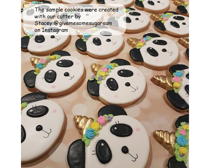 Unicorn Panda Cookie Cutter. Unicorn Cookie Cutter. Panda  Cookie Cutter