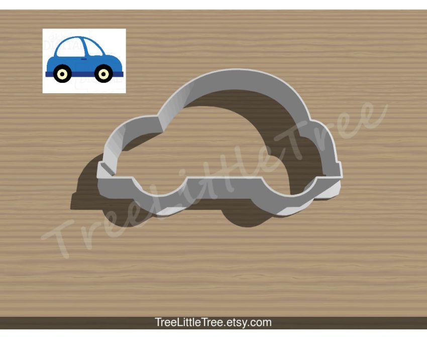 Beetle Cookie Cutter. Car Cookie Cutter
