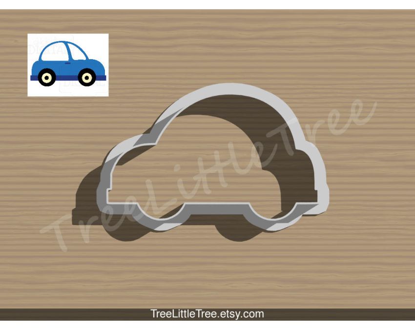 Beetle Cookie Cutter. Car Cookie Cutter