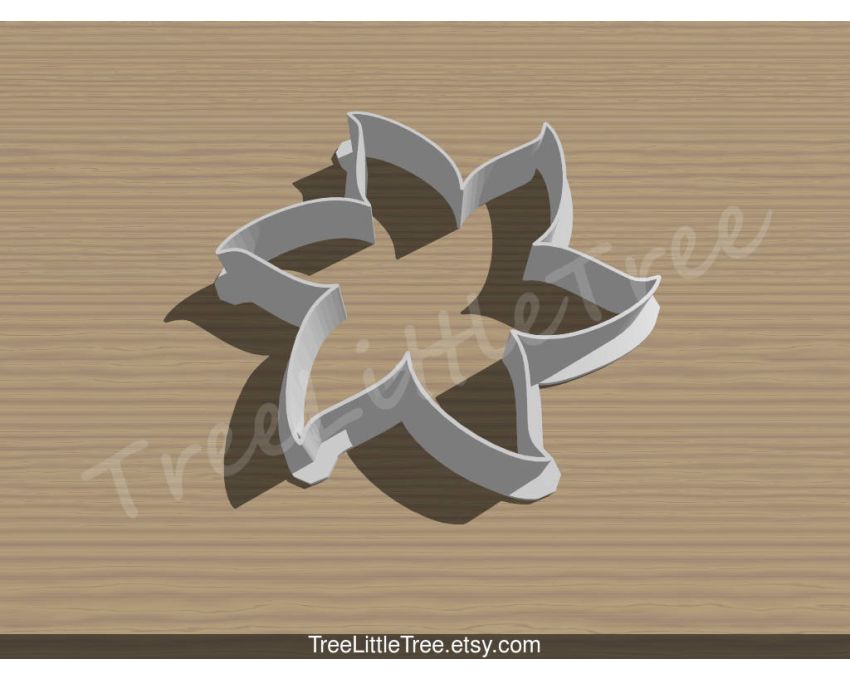 Wild Flower Cookie Cutter. Flower Cookie Cutter