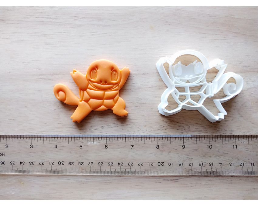 Squirtle Cookie Cutter. Pokemon Cookie Cutter