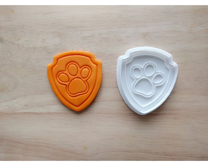 Ryder Paw Patrol Cookie Cutter and Stamp Set. PAW Patrol Cookie Cutter