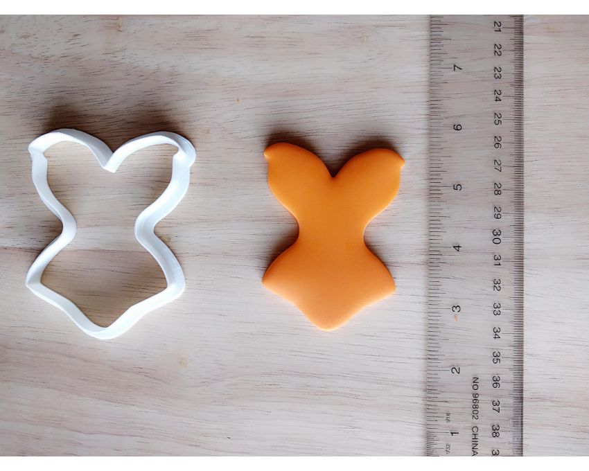 Corset Cookie Cutter. Unique Cookie Cutter