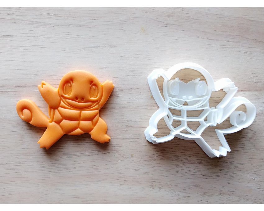 Squirtle Cookie Cutter. Pokemon Cookie Cutter