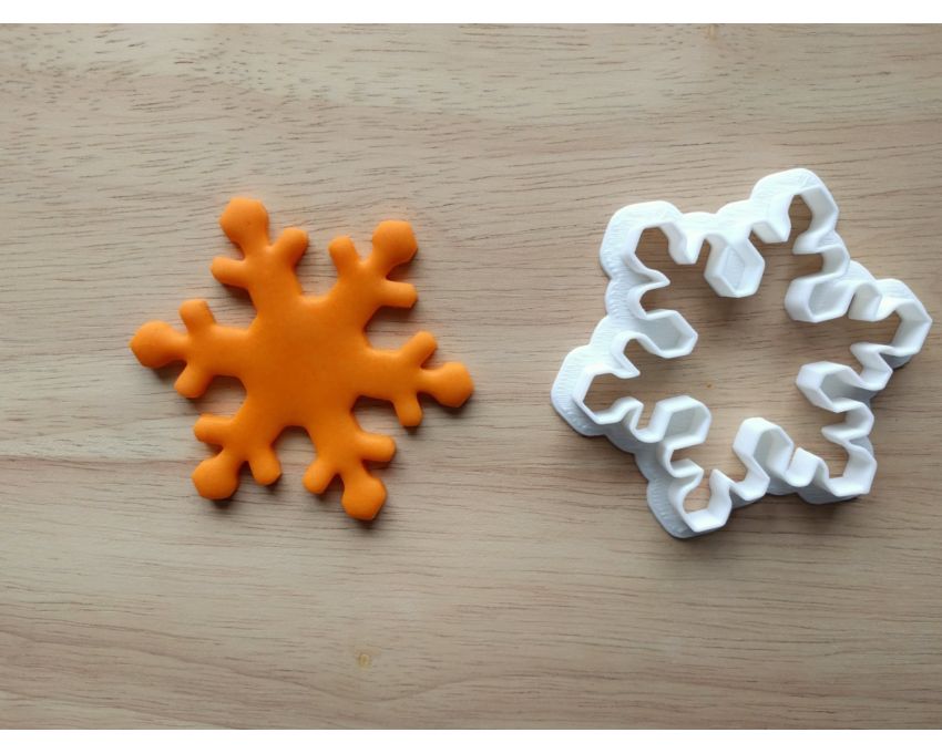 Snowflake Style 1 Cookie Cutter. Christmas Cookie Cutter