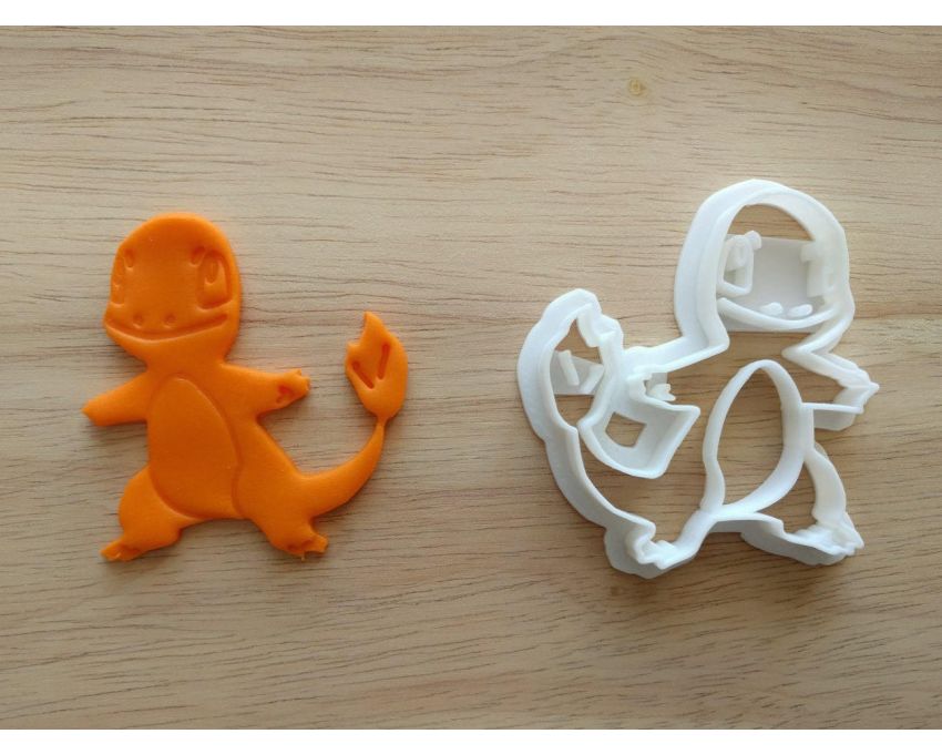 Cute Charmander Cookie Cutter. Pokemon Cookie Cutter