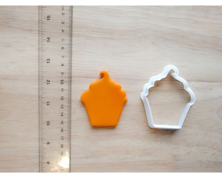Cupcake Cookie Cutter. Unique Cookie Cutter