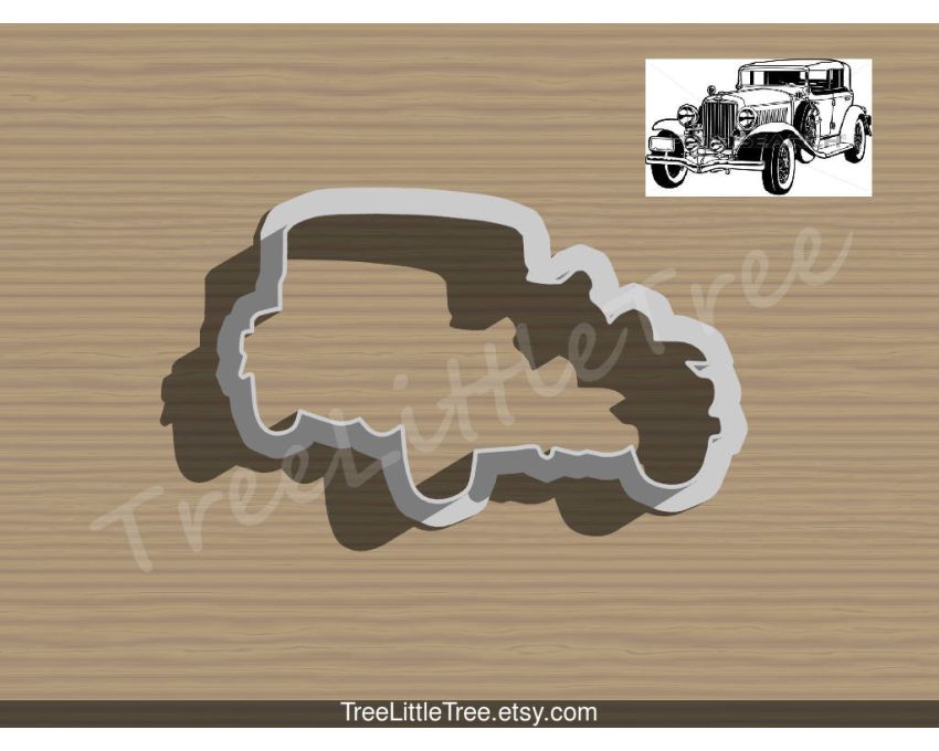 Vintage Car 1930 Cookie Cutter. Car Cookie Cutter