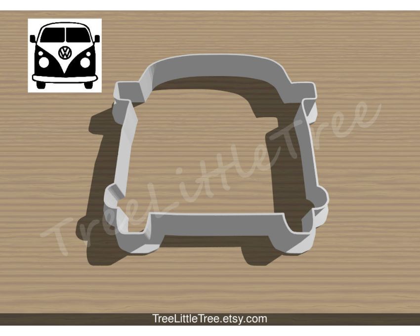 Volkswagen Cookie Cutter. Car Cookie Cutter