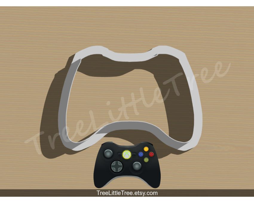 Xbox Controller Cookie Cutter. Gaming Cookie Cutter