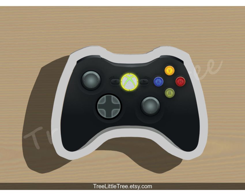 Xbox Controller Cookie Cutter. Gaming Cookie Cutter