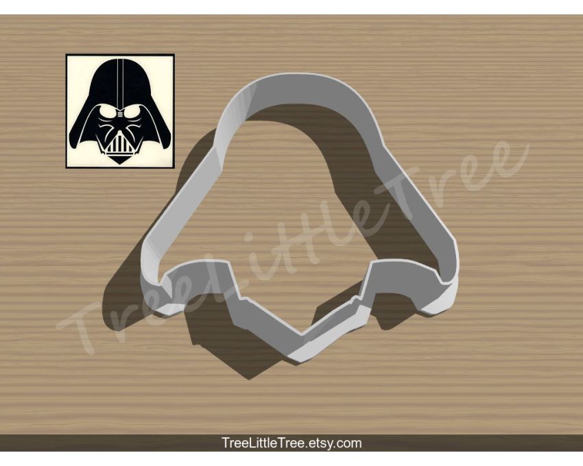 Anakin Skywalker Cookie Cutter. Star Wars Cookie Cutter