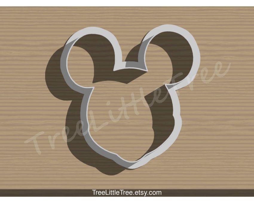 Mickey Cookie Cutter. Cartoon Cookie Cutter