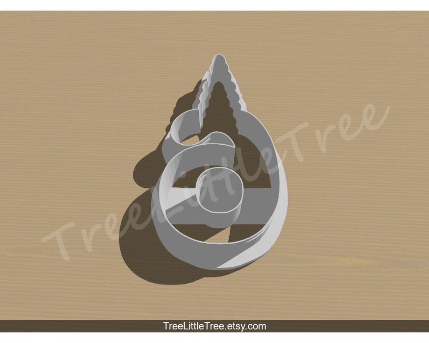 Unicorn Number Six Cookie Cutter. Unicorn Cookie Cutter