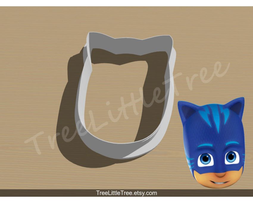 Cat boy Cookie Cutter. PJ masks cookie cutter