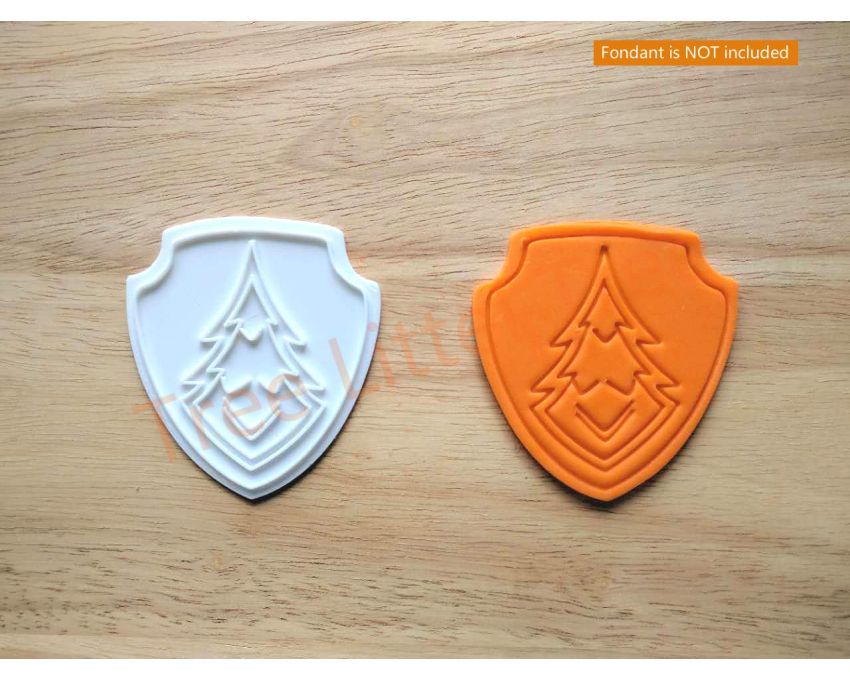 Everest Paw Patrol Cookie Cutter and Stamp Set. PAW Patrol Cookie Cutter