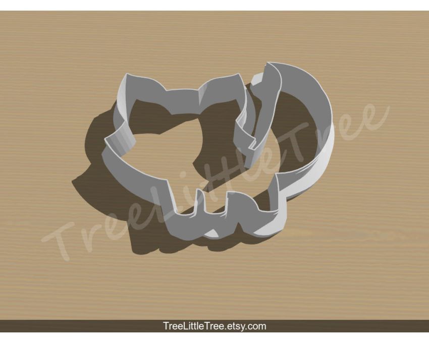 Cute Fox Cookie Cutter. Animal Cookie Cutter