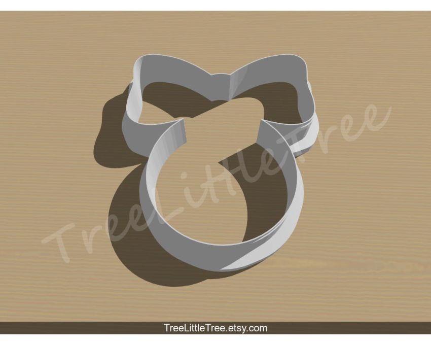 Jingle Bell Cookie Cutter. Christmas Cookie Cutter
