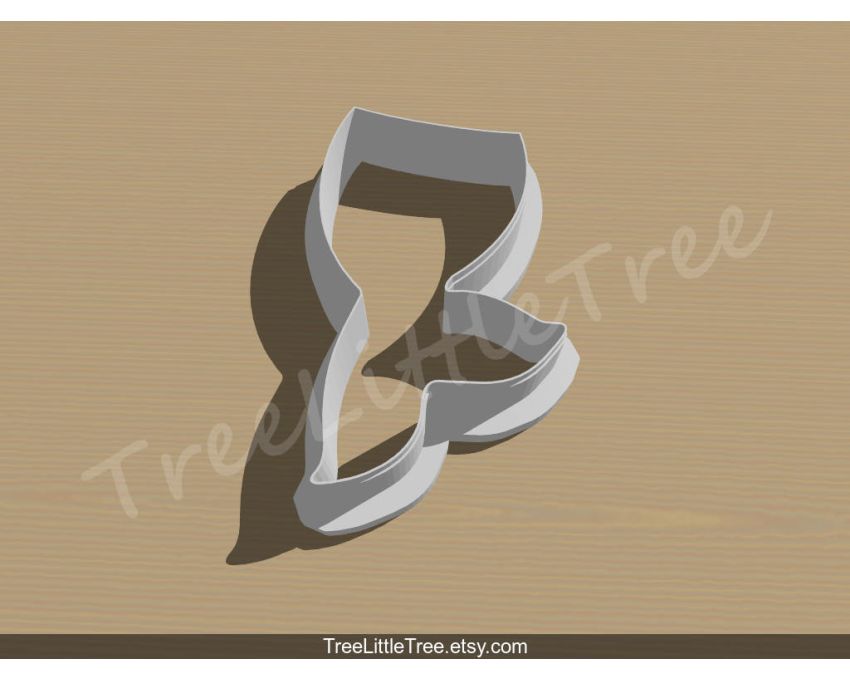 Mermaid Cookie Cutter. Cartoon Cookie Cutter