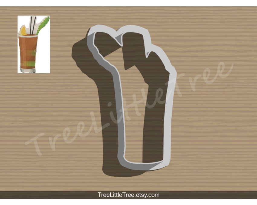 Caesar Martini Cookie Cutter. Canada Cookie Cutter