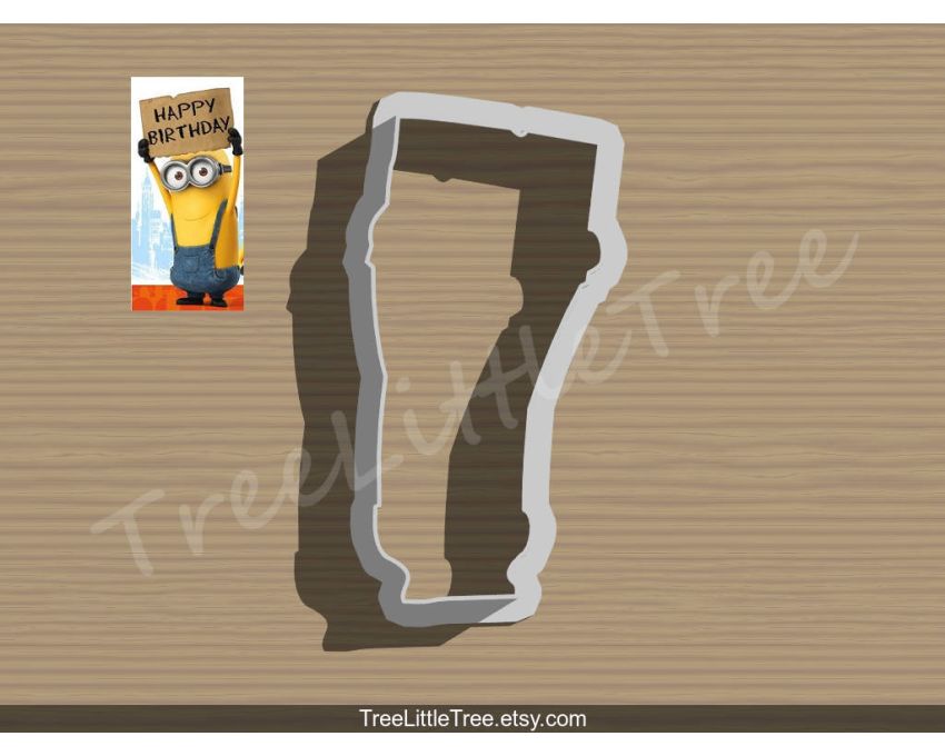 Minions Style3 Cookie Cutter.Cartoon Cookie Cutter