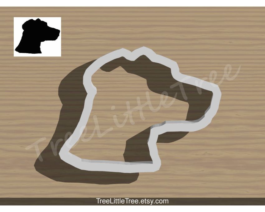 Labrador Retriever Dog Cookie Cutter. Pet Cookie Cutter