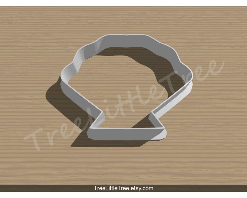 Sea Shell Cookie Cutter. Animal Cookie Cutter