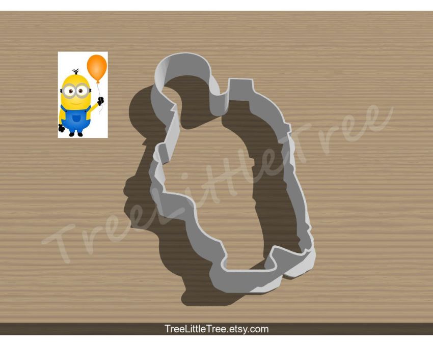 Minions Style2 Cookie Cutter.Cartoon Cookie Cutter