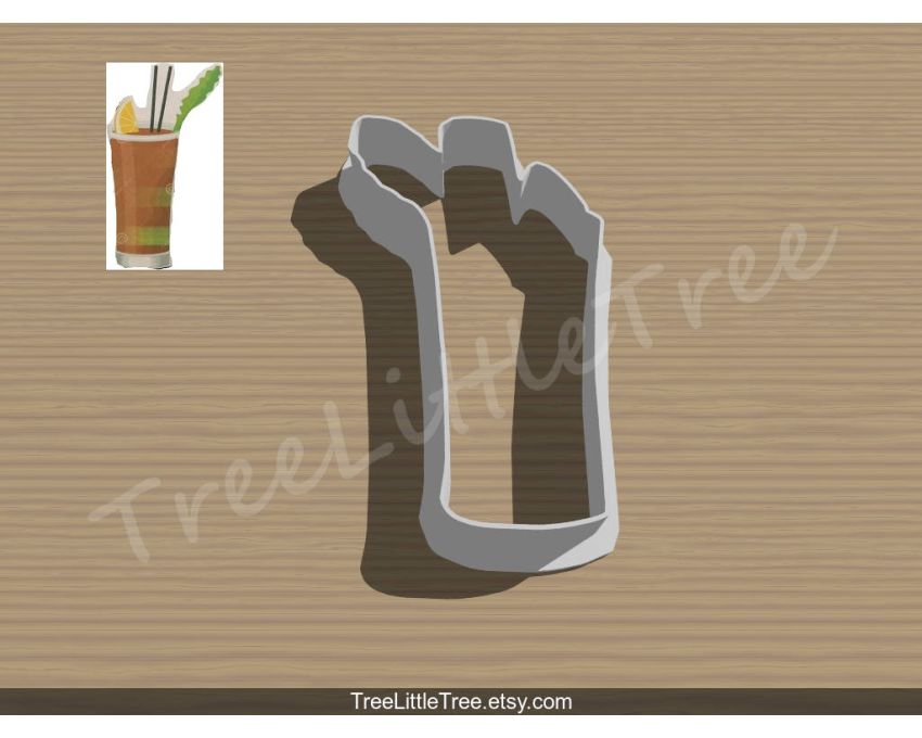 Caesar Martini Cookie Cutter. Canada Cookie Cutter