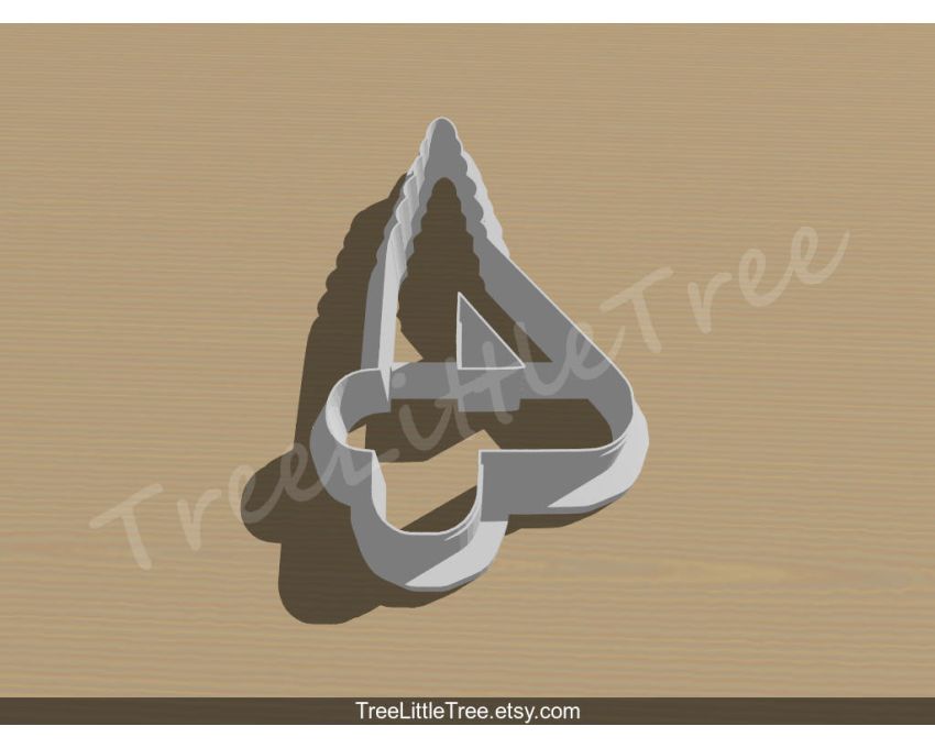 Unicorn Number Four Cookie Cutter. Unicorn Cookie Cutter