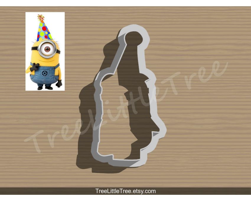 Minions Cookie Cutter. Cartoon Cookie Cutter