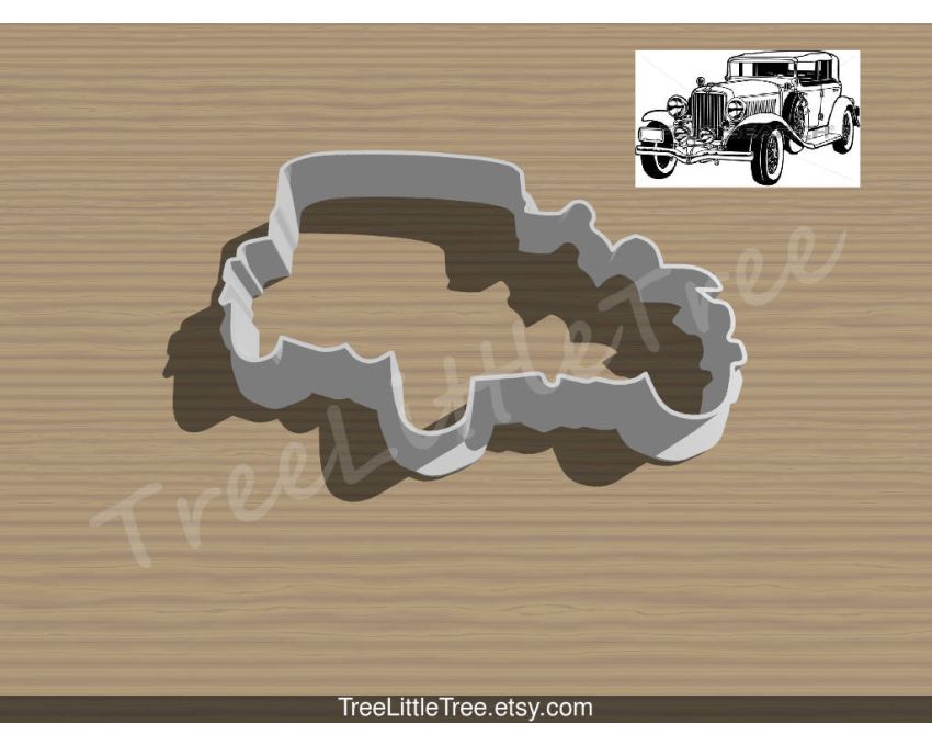 Vintage Car 1930 Cookie Cutter. Car Cookie Cutter