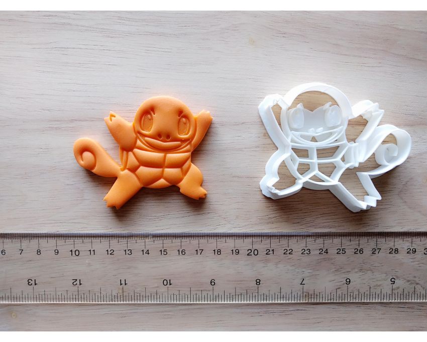 Squirtle Cookie Cutter. Pokemon Cookie Cutter