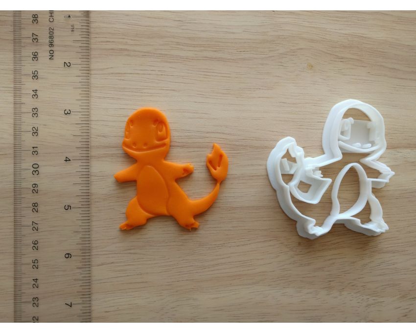 Cute Charmander Cookie Cutter. Pokemon Cookie Cutter