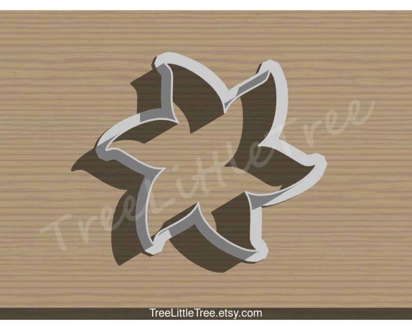 Wild Flower Cookie Cutter. Flower Cookie Cutter