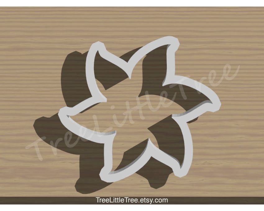 Wild Flower Cookie Cutter. Flower Cookie Cutter
