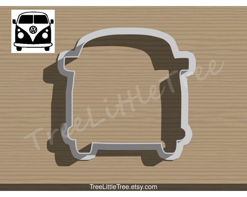 Volkswagen Cookie Cutter. Car Cookie Cutter