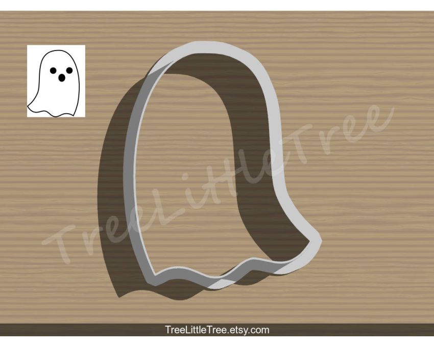 Halloween Ghost Cookie Cutter. Halloween Cookie Cutter